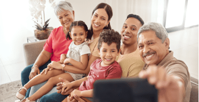 Tage hånd om din familie