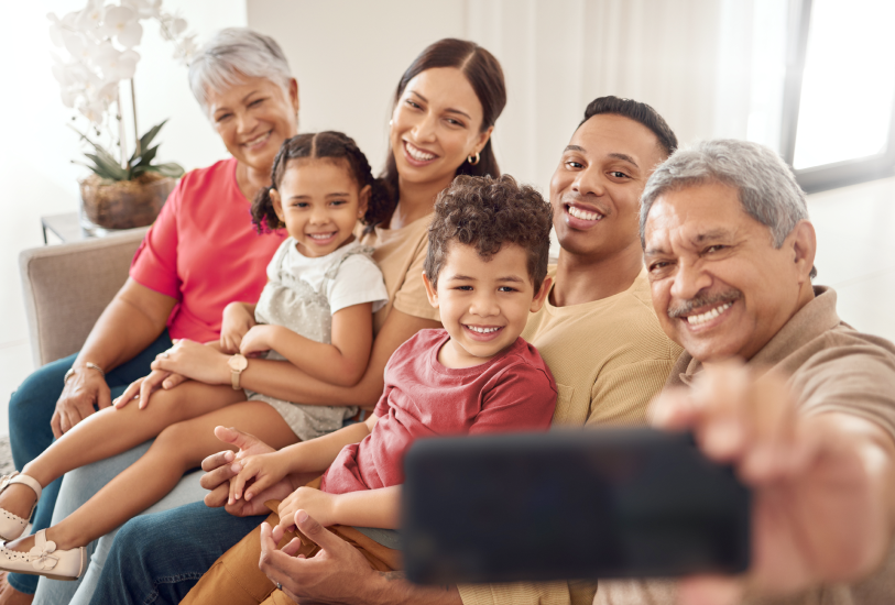Tage hånd om din familie