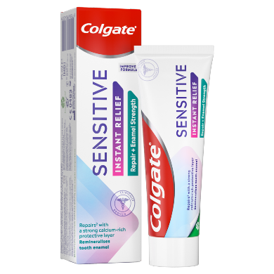  Colgate® Sensitive Instant Relief Repair + Enamel Strength
