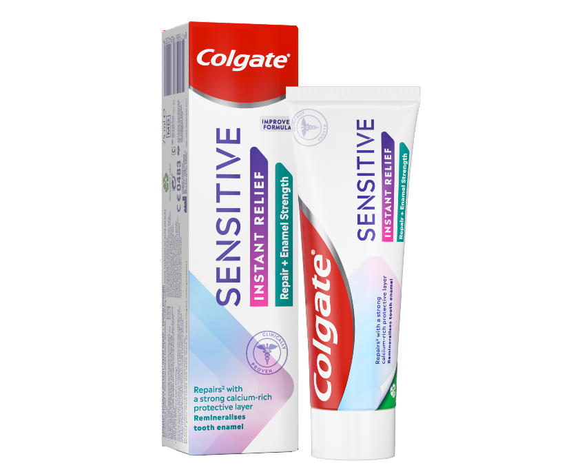  Colgate® Sensitive Instant Relief Repair + Enamel Strength