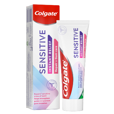 Colgate® Sensitive Instant Relief Repair + Gum Care 